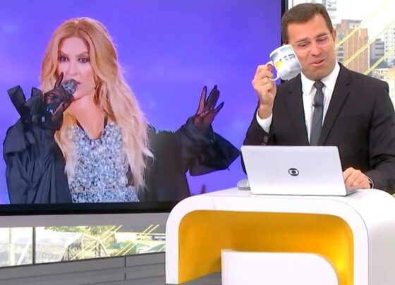 Print colorido de Manu Bahtidão - Metrópoles