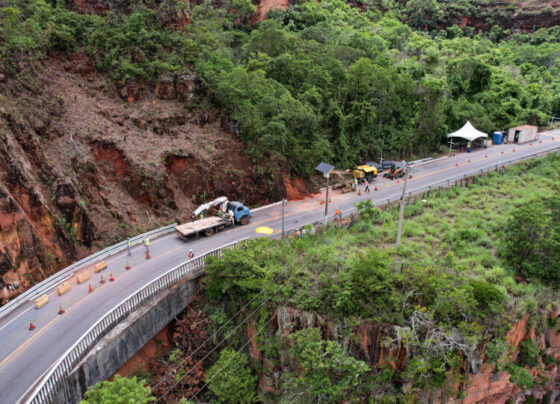 Trânsito no Portão do Inferno está liberado em duas pistas até segunda-feira
