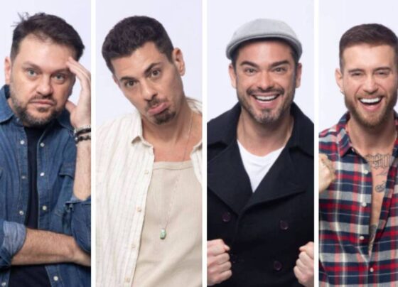 Albert, Sacha, Sidney e Yuri na Roça em A Fazenda 16 - Metrópoles