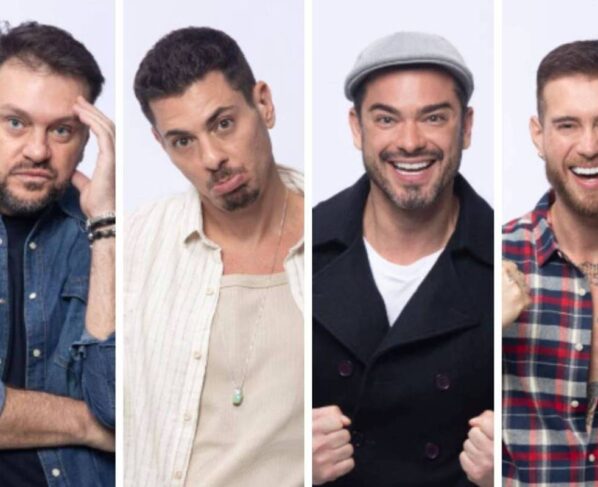 Albert, Sacha, Sidney e Yuri na Roça em A Fazenda 16 - Metrópoles