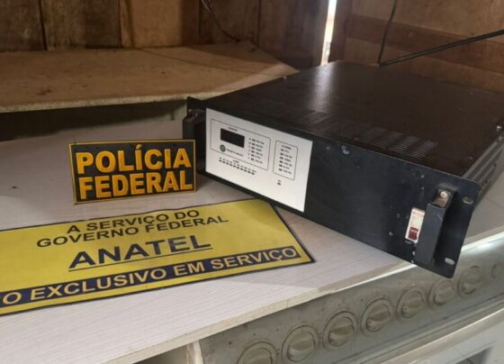 PF e Anatel fecham rádio clandestina no interior de MT