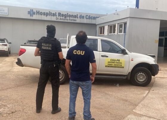 PF e CGU miram supostas fraudes em licitações para o Hospital Regional de Cáceres