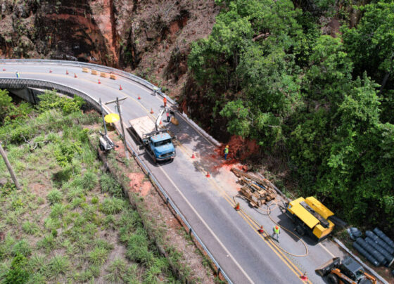 Trânsito no Portão do Inferno funcionará no sistema pare e siga até 18 de dezembro