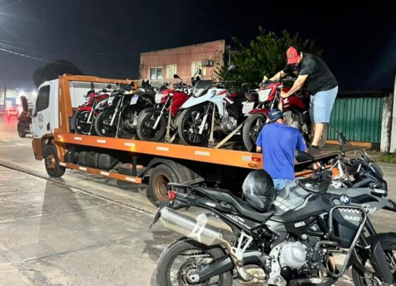 PM frustra mais uma tentativa de “rolezinho” de motoqueiros em Cuiabá