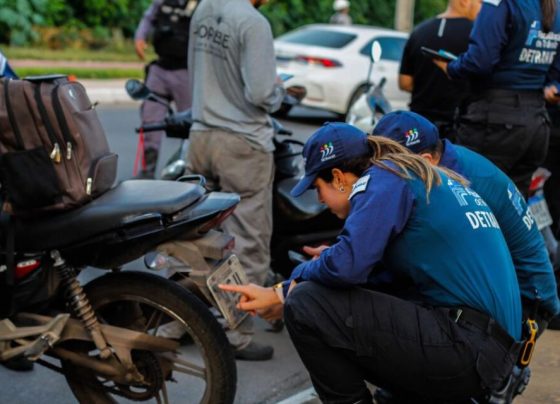 Detran-MT fiscaliza 790 veículos em janeiro e flagra 50 motoristas sem carteira de habilitação