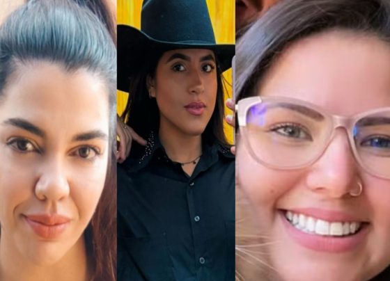 Três das cinco vítimas de feminicídio em MS (Foto: Rede Social)