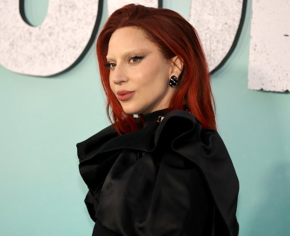 Lady Gaga na premiere de Joker: Delírio a Dois em 30 de setembro de 2024