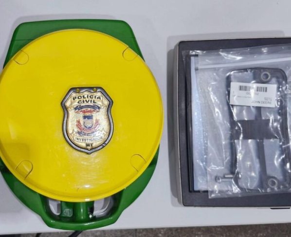 Polícia prende ex-funcionário com equipamentos furtados de fazenda avaliados em R$ 180 mil