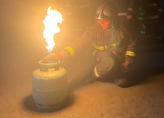 Bombeiros orientam sobre cuidados em caso de vazamento de gás