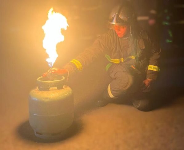 Bombeiros orientam sobre cuidados em caso de vazamento de gás