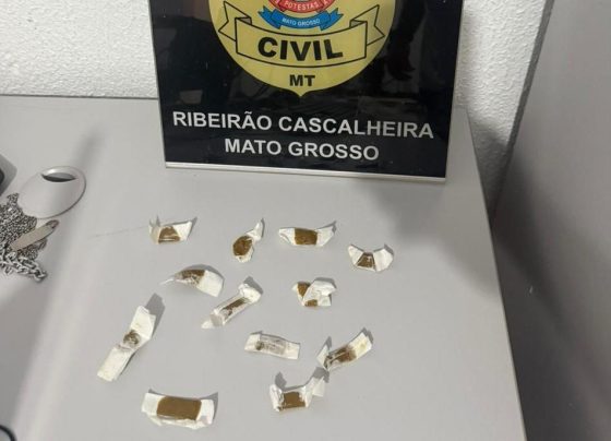 Traficante flagrado com porções de haxixe ice é preso pela Polícia Civil em MT