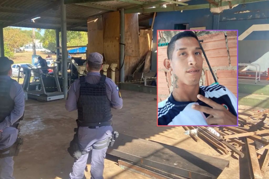 Reyvan da Silva Carvalho foi preso nesta sexta-feira (29) dentro da UFMT, onde também ocorreu o último feminicídio.(Foto: Bárbara Siviero/TVCA