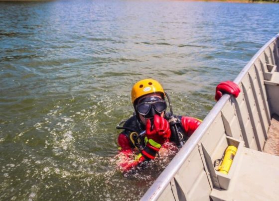 Corpo de Bombeiros resgata corpo de jovem que se afogou no Rio Paraguai