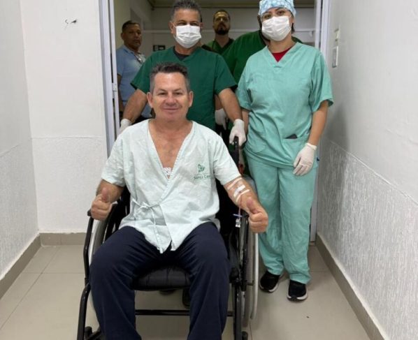 Mauro Mendes é internado no Sírio-Libanês para novos exames no pulmão