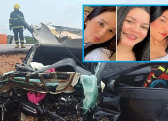 Veja quem são as 3 jovens que morreram em acidente na BR-163