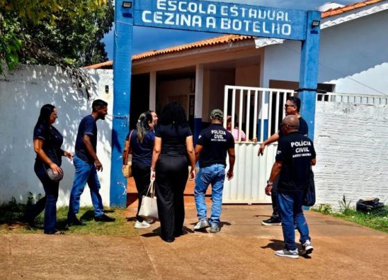 Operação da Polícia Civil busca elucidação de atos infracionais em ambiente escolar de Acorizal
