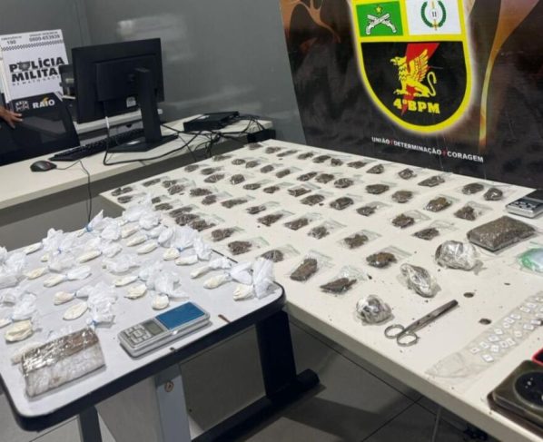 Polícia Militar desarticula quadrilha e prende cinco pessoas por tráfico de drogas em Cuiabá e Várzea Grande