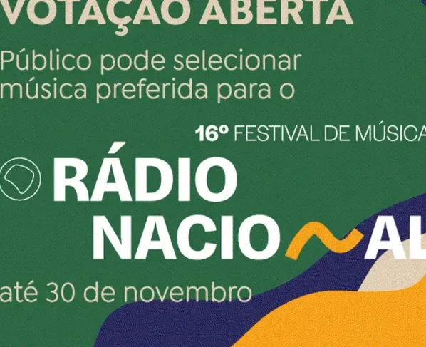 Votação do 16º Festival de Música da Rádio Nacional já está aberta ao público