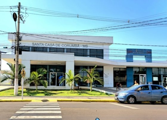 fogos de artifício Adolescente está internado na Santa Casa de Corumbá