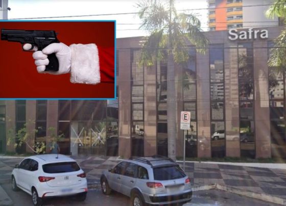 Dupla tenta invadir Banco Safra de Cuiabá na véspera de Natal e acaba presa