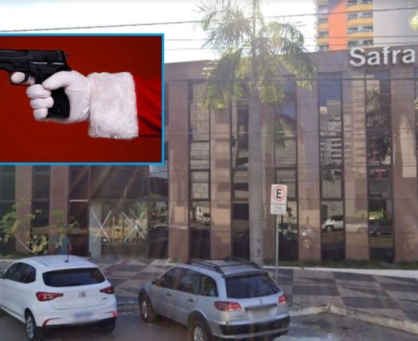 Dupla tenta invadir Banco Safra de Cuiabá na véspera de Natal e acaba presa