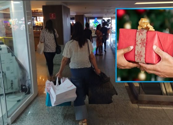 Em cima da hora, cuiabanos lotam shoppings em busca de presentes de Natal
