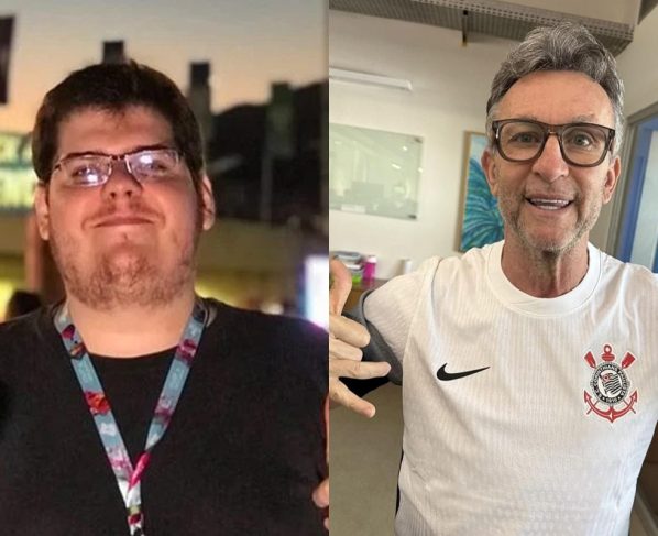 Imagem colorida de Craque Neto e Casimiro Miguel - Metrópoles
