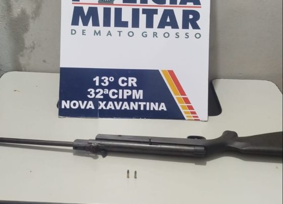 Homem invade casa da ex-mulher, descumpre medida e acaba preso com arma