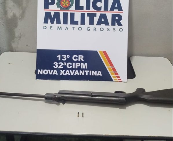 Homem invade casa da ex-mulher, descumpre medida e acaba preso com arma