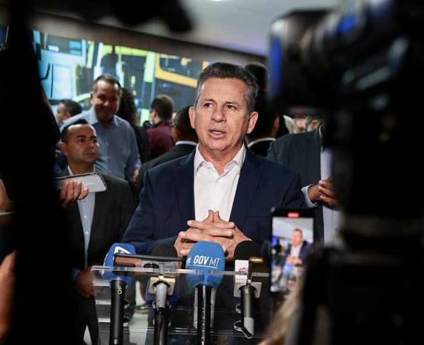 Mauro Mendes diz que o Brasil está em trajetória de “crise fiscal profunda”