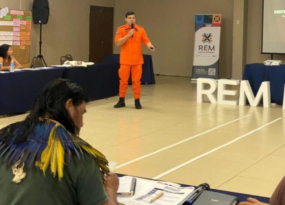 Bombeiros apresentam projeto Aldeia Verde para prevenir incêndios em terras indígenas