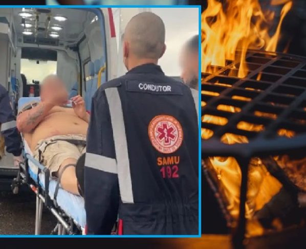 Explosão durante churrasco termina com cinco pessoas feridas em MT