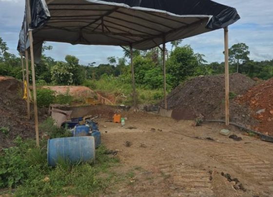 PM interrompe extração mineral clandestina e prende irmãos em Juruena