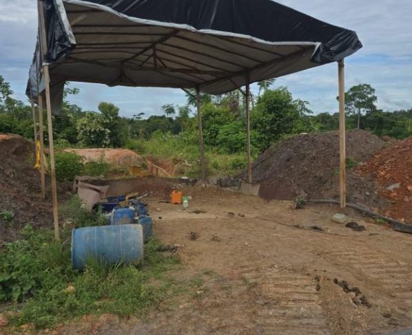 PM interrompe extração mineral clandestina e prende irmãos em Juruena