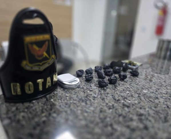 Rotam prende suspeito reincidente com droga escondida na geladeira