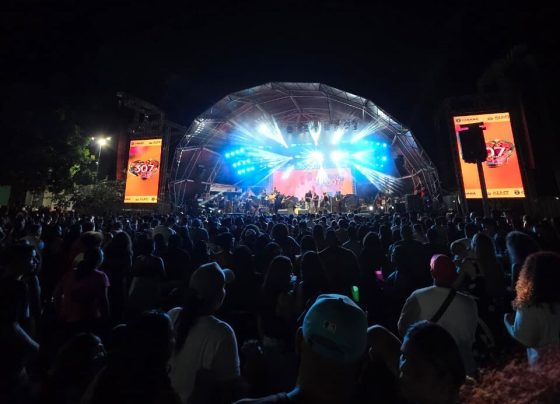 Bombou! Primeiro dia da festa dos 307 anos de Cuiabá lotou o Parque das Águas