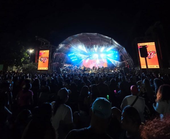 Bombou! Primeiro dia da festa dos 307 anos de Cuiabá lotou o Parque das Águas