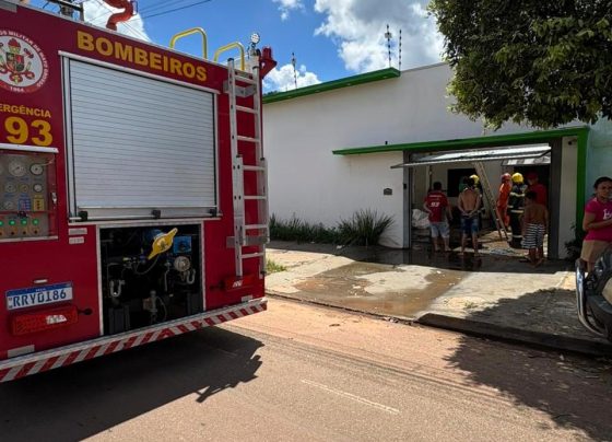 Incêndio atinge placas solares em usina fotovoltaica em Sinop