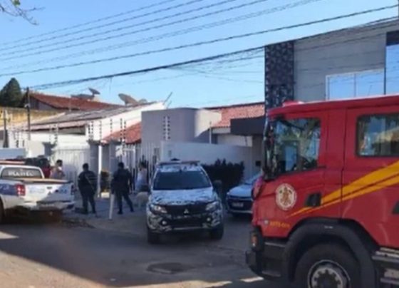 Após roubo à casa de tenente-coronel, um suspeito morreu e outro foi preso em Cuiabá. - Foto: Reprodução