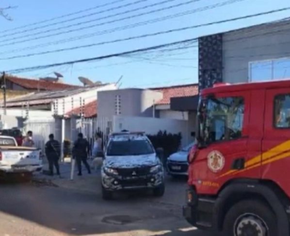 Após roubo à casa de tenente-coronel, um suspeito morreu e outro foi preso em Cuiabá. - Foto: Reprodução