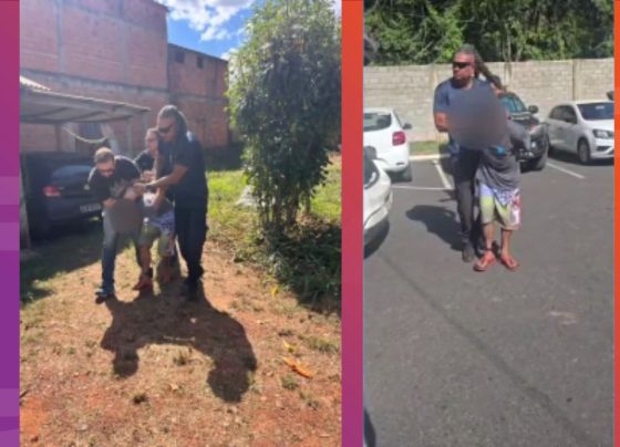 Trio foi preso por envolvimento em sequstro e roubo de jovem em VG. - Foto: Reprodução